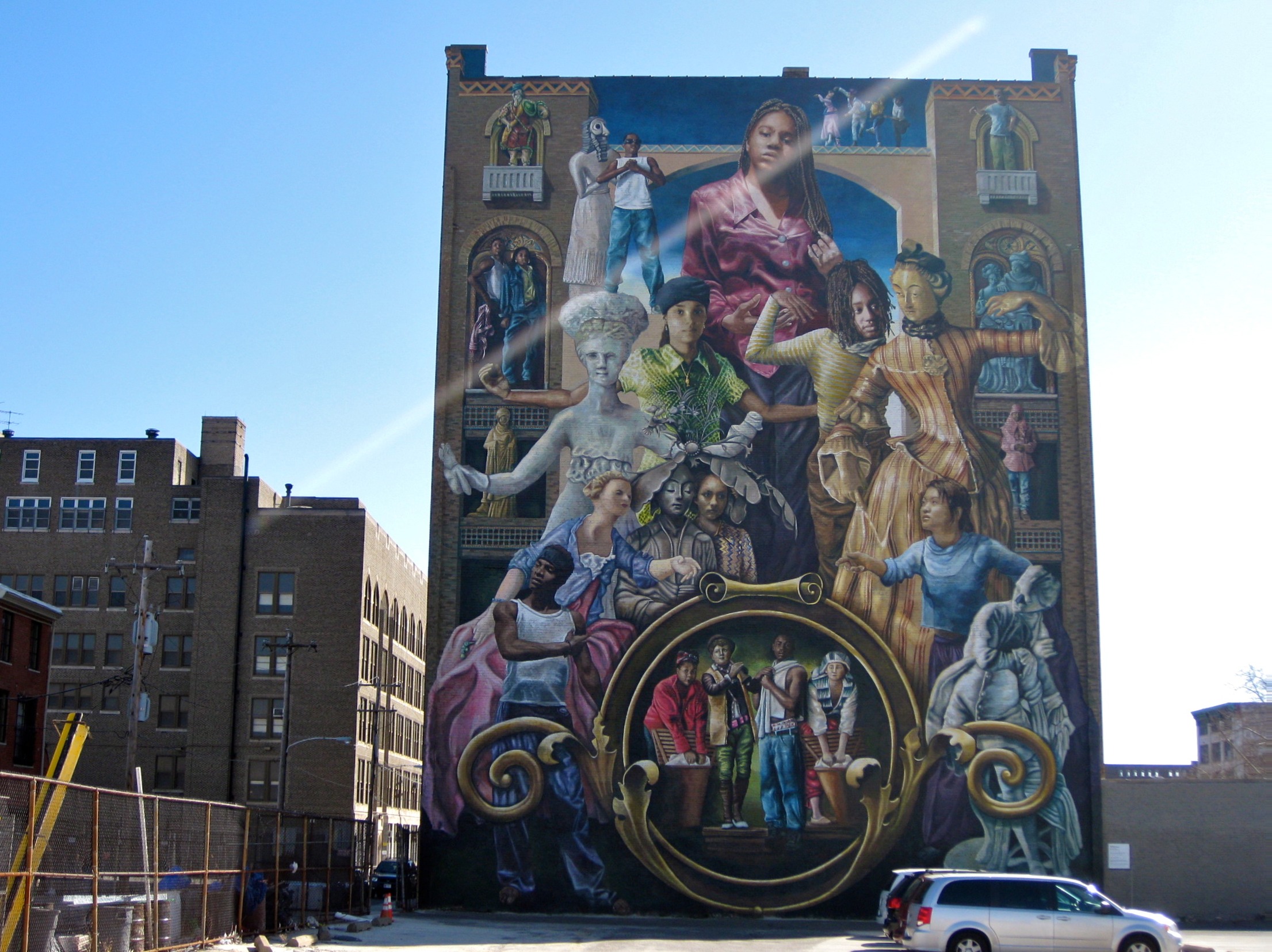 Murals Along Spring Garden St Phillymuralpics Com